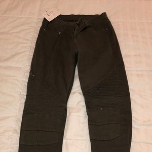 Dark olive green never worn pants
